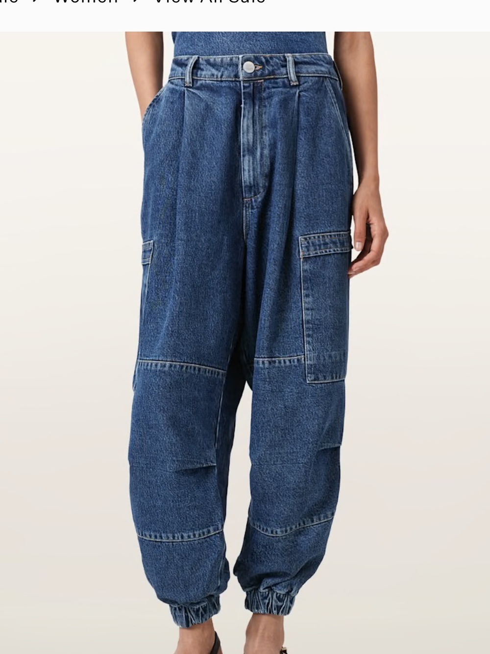 All Saints Sol Denim Trouser